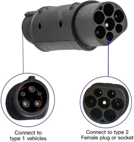 Type 1 To Type 2 EV Adapter